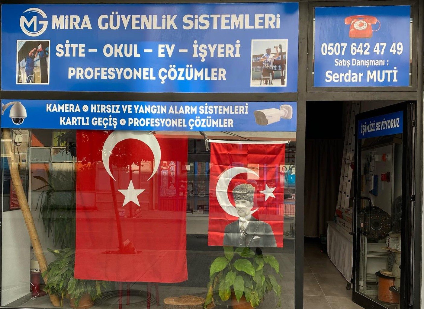 MIRA Güvenlik Sistemleri mağazası, Karasu
