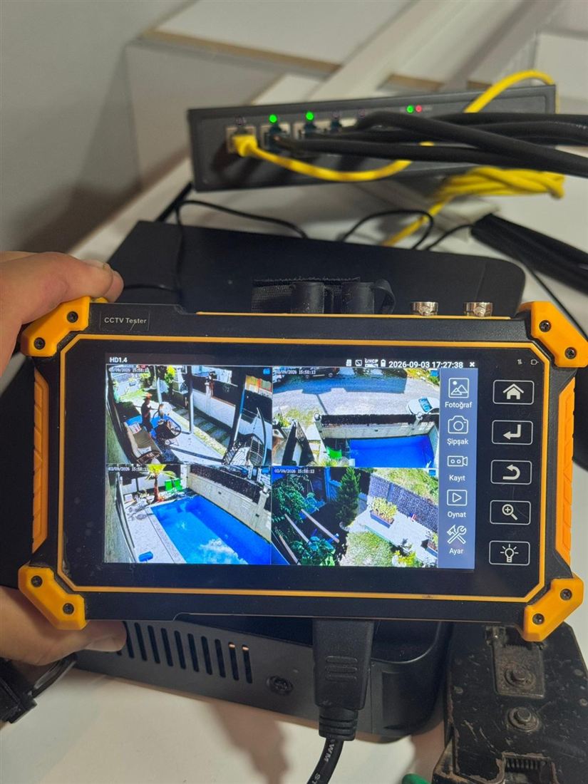 Kamera açı testi